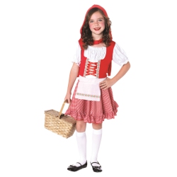 THE COSTUME CENTER Lil Miss Medium In Red