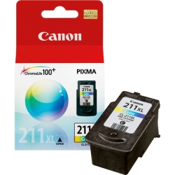 CANON Cl-211Xl Ink Cartridge - Cyan, Magenta In Yellow