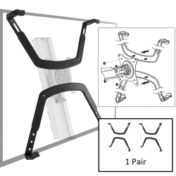 BOOST INDUSTRIES Fp-1 Universal Display Adapter for Vesa Mounts/brackets (Pair, Supports 17" to 27" Monitors)