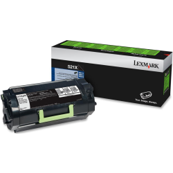 LEXMARK 52D1X00 Original (521X) Extra High Yield Toner Cartridge, For. Ms811, Ms812 In Black