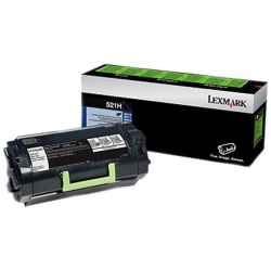 LEXMARK 521H|52D1H00 Original (52D1H00) High Yield Toner In Black