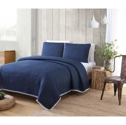 URBAN ANNEX Costa Brava 2 Piece Set, Navy, Twin