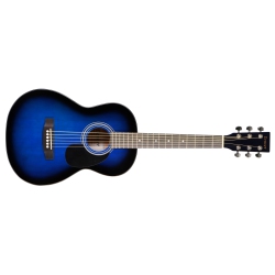 DENVER Acoustic Guitar - 3/4 Size - In Blue