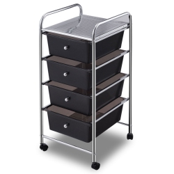 4 Drawers Metal Rolling Storage Cart Scrapbook Supply Paper Home Office Best Buy Canada