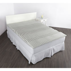 Surmatelas Cloud Ten Optimum De 2,5 Po De Bodyform Orthopedic - Très Grand Lit - Exclusif Best Buy