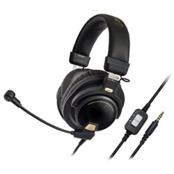 AUDIO TECHNICA Audio-Technica Athpg1 Gaming Headphone In Black