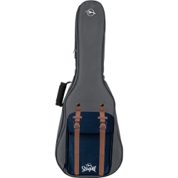 SEAGULL Backpack Grand/parlor Guitar Gig Bag - Grey/navy