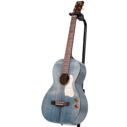 ART & LUTHERIE Roadhouse Q-Discrete Acoustic-Electric Guitar - Denim In Blue