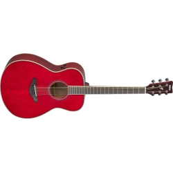 YAMAHA Fs Transacoustic Guitar W/solid Spruce Top - Ruby In Red