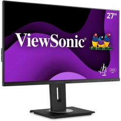 VIEWSONIC Vg2755 27" Ips 1080P Monitor With USB 3.1 Type C HDMI Displayport VGA And 40 Degree Tilt Ergonomics