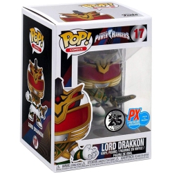 FUNKO Pop Comics 3.75 Inch Action Figure Power Rangers - Lord Drakkon #17 Exclusive