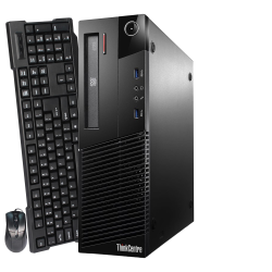 LENOVO Refurbished (Good) - Think Centre M93 Sff Desktop PC Computer Intel Core I5 4570 8GB Ram 500GB DVD Win 10 Pro Wifi