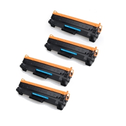 MAX SAVING - 4Pk Compatible Cf248A Toner Cartridge With Chip for HP 48A, Cf248A Laserjet Pro M15A, M15W, Mfp M28W, M28A, M29, Pro M14-M17
