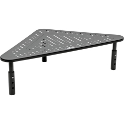 TRIPP LITE Monitor Riser Stand Desktop Corner Metal Height Adjustable In Black