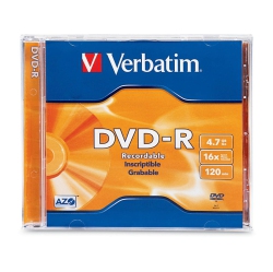 VERBATIM 25-Pack DVD-R - (95058)