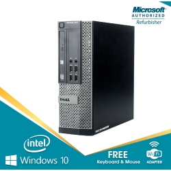DELL Refurbished (Good) - Optiplex 7010 Sff Desktop Computer I5 3470 8GB New 256GB SSD Windows 10 Home(2012 Model)