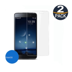 CSMART 【2 Packs】 Premium Tempered Glass Screen Protector for Blackberry Dtek50, Case Friendly & Bubble Free