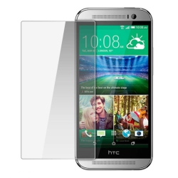 CSMART 【2 Packs】 Premium Tempered Glass Screen Protector for Htc M8, Case Friendly & Bubble Free