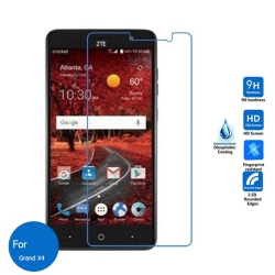 CSMART 【2 Packs】 Premium Tempered Glass Screen Protector for Zte Grand X4 Phone, Case Friendly & Bubble Free