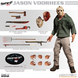 HORROR One-12 Collective 6 Inch Action Figure Friday The 13Th Part 3 - Jason Voorhees