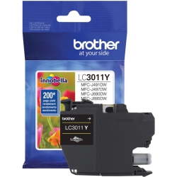 BROTHER Lc3011Ys Original Ink Cartridge Single Pack - In Yellow