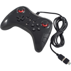 VERBATIM Wired Controller for Use With Nintendo Switch - In Black