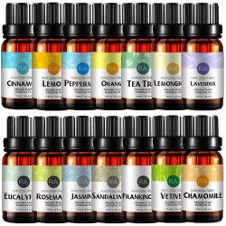 HLD Top 14 100% Pure Therapeutic Grade Essential Oil Set, 10Ml - Pack Of 14