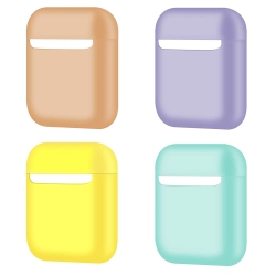 HLD 4 Colors - Protective Airpods Case Shock Proof Soft Skin Compatible for Airpods Charging Case
