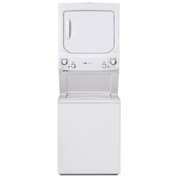 GE 4.5 Cu. Ft. Electric Washer & 5.9 Cu. Ft. Dryer Laundry Centre (GUD27EEMNWW) - White