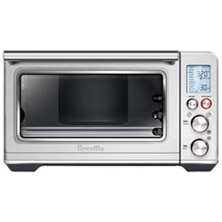 Breville Smart Oven Air Fry Convection Toaster Oven - 0.8 Cu. Ft./22.7L - Black Stainless Steel