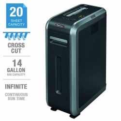 FELLOWES Powershred 125Ci Cross-Cut Shredder