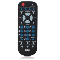 RCA Rcr504Br High Quality Durable Remote Control With 4 Functions