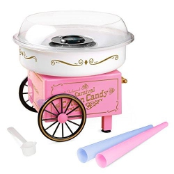 NOSTALGIA ELECTRICS PCm305 Vintage Collection Hard And Sugar Free Cotton Candy Maker