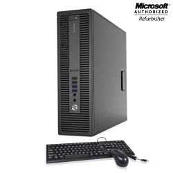 HP Refurbished (Good) - Business PC- Elite Desk 800 G2 Sff Desktop Computer Intel Core I5 6500 3.2Ghz 16GB Ddr4 Ram 1Tb HDD Windows10 Professional