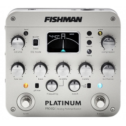 FISHMAN Pro Eq/di Analog Preamp In Platinum