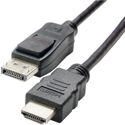VISIONTEK CANADA 1.5M (4.92 Ft.) HDMI to Displayport Cable - - (900822) In Black