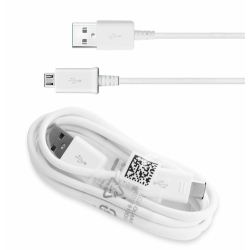 CSMART Samsung 3.3Ft/1M Micro USB Charging Data Sync Cable for Samsung Galaxy S3 S4 / Note 2 & Other Smartphones In White