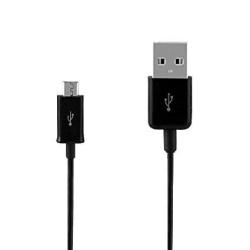 CSMART Samsung 5Ft/1.5M Micro USB Fast Charging Data Sync Cable for Samsung Galaxy S3 S4 / S6 Edge Plus / Note 4 In Black