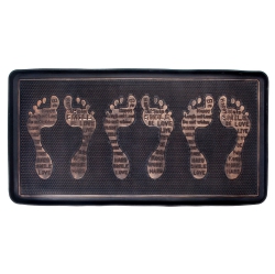 KOZY NICHE Rubber Boot Tray (Footprints)