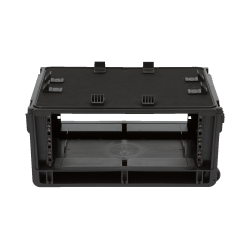SKB 1-Isf4U Injection Molded 4U Studio Flyer Rack Case