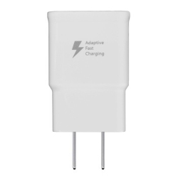 CSMART Fast Adaptive Charging Wall Charger Travel Charger for Samsung Galaxy S6 S7 S8 Edge Plus / Note 4 5 Edge In White