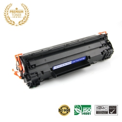 ULTRA TONER Superior HP 85A (Ce285A) Toner Cartridge (Compatible With HP Cb435A, HP Cb436A, Canon 125) Premium Quality！ In Black