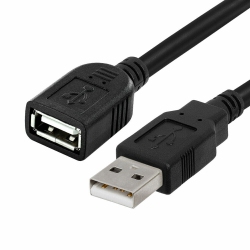 CSMART 3Ft/1M USB 2.0 Male to Female Extension Adapter USB Cable Cord