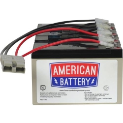 AMERICAN BATTERY Abc Replacement Battery Cartridge - 7000 Mah - 12 V Dc - Sealed Lead Acid - Maintenance-Free - Hot