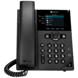 PLANTRONICS Polycom Vvx 250 Poe – 4 Line Colour Desktop Phone [2.8” Lcd Screen] [Dual Gig-E Ports] (2200-48820-025)