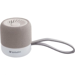 VERBATIM Speaker System - Wireless Speaker(S) - Portable - Battery Rechargeable - In White