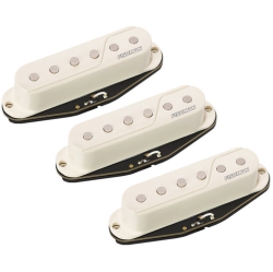 FISHMAN Fluence Single Strat Guitar Pickups - White, 3 Set