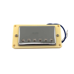WILKINSON Mwchb Covered Humbucker Bridge Pickup - Chrome