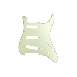 SOLO PRO St Vintage Style '62 Mint Pickguard In Ivory