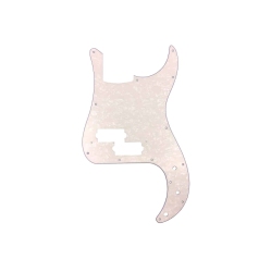 SOLO PRO P Bass Style 3 Ply Vintage Pearl Pickguard